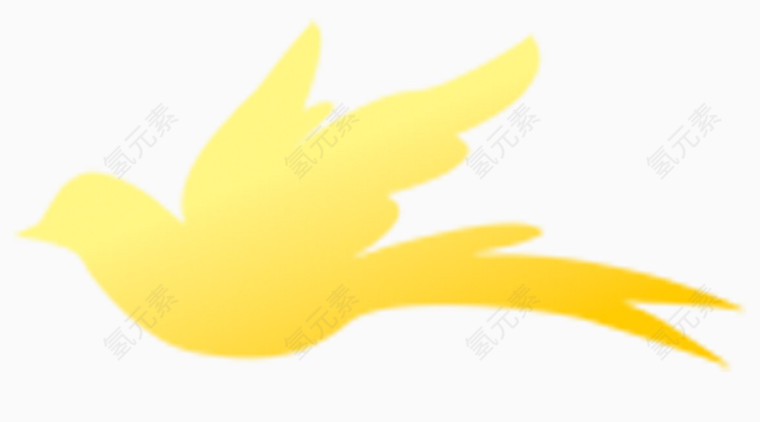 黄色飞鸟