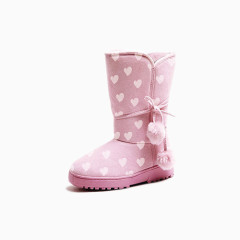 粉色靴子图案