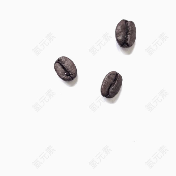黑色咖啡豆