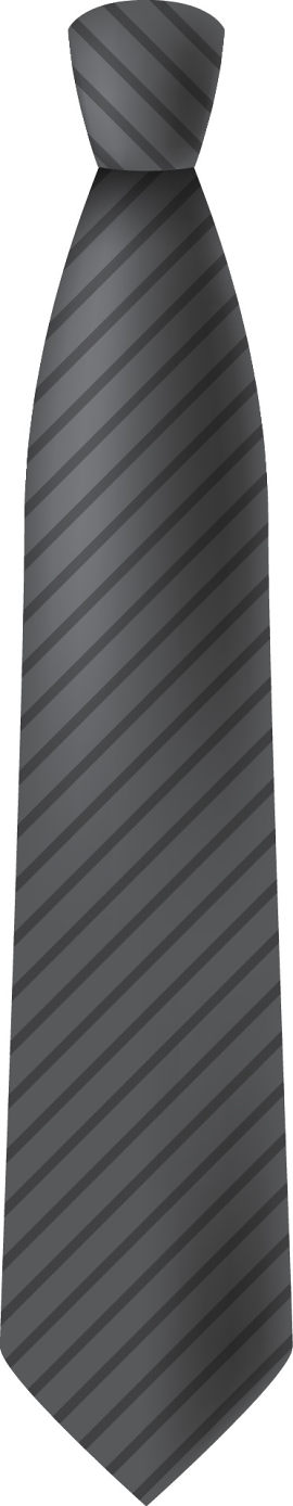 灰色领带