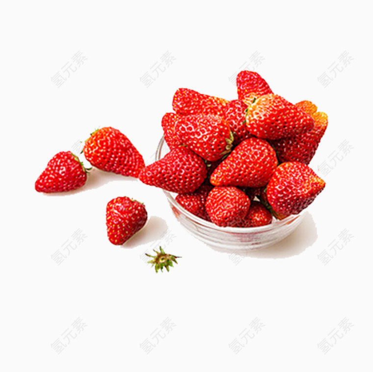 草莓高清矢量图