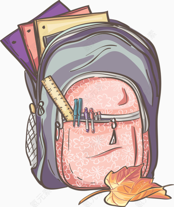 书包素材图案
