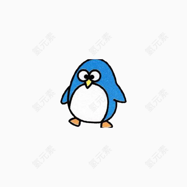 蓝色小企鹅