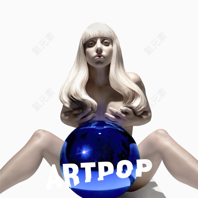 ladygaga四专ARTPOP封面