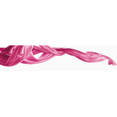 粉红色漂浮丝带