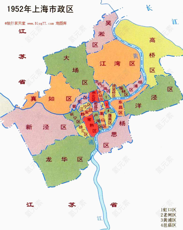 上海市政图