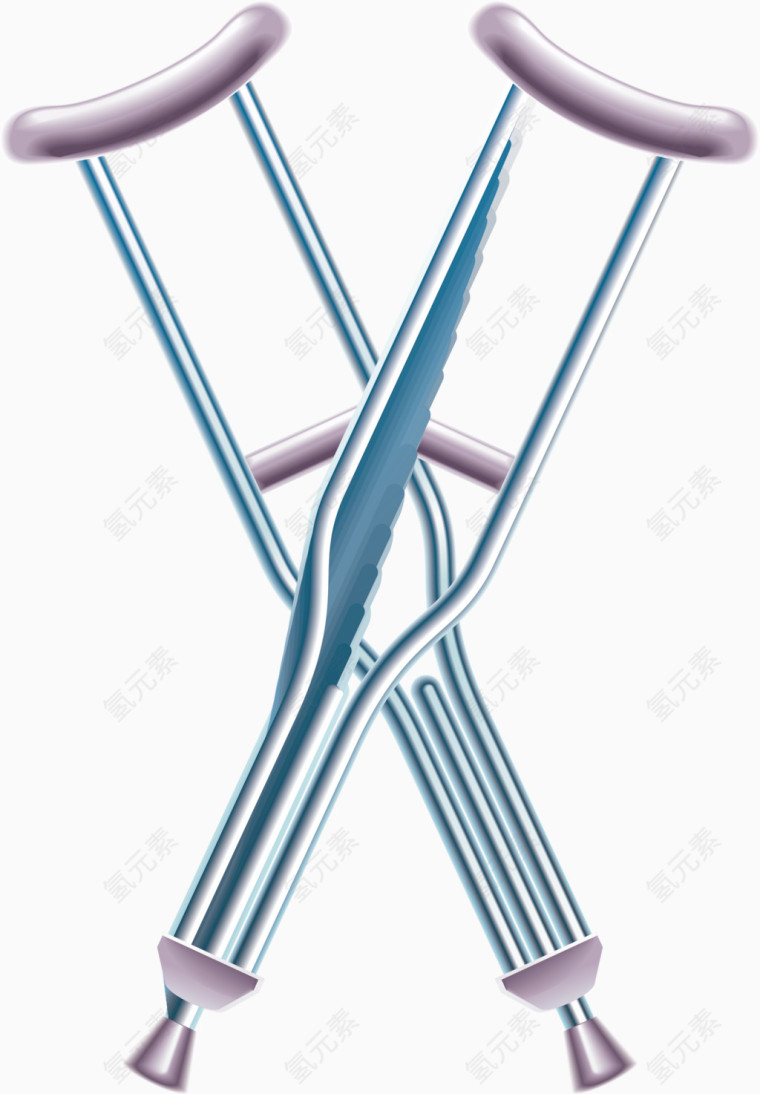 拐棍png矢量素材