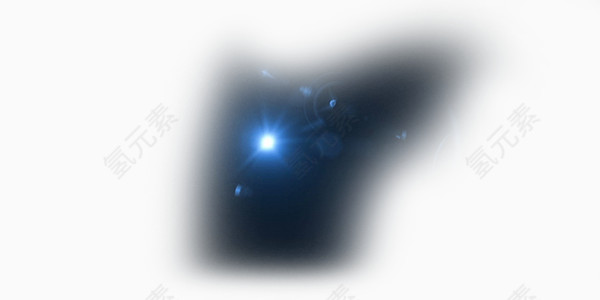 蓝色星星宇宙科技矢量图