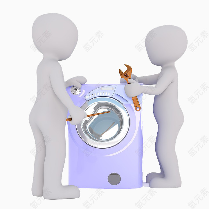 修洗衣机的人