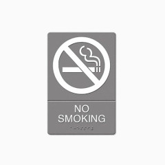 扁平化禁止吸烟标识