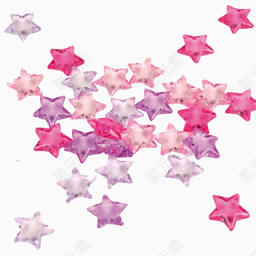 粉色小星星