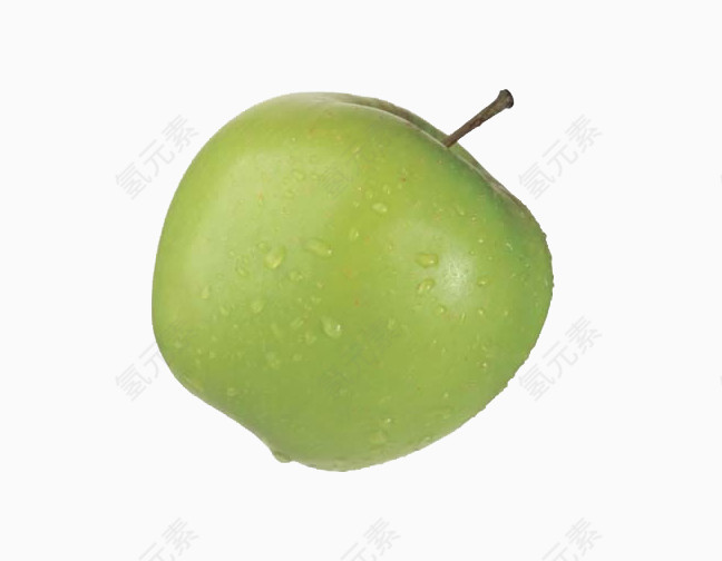 一个青苹果