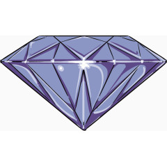 矢量紫色钻石闪光