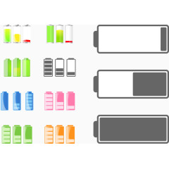 电量低图标矢量图