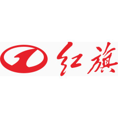 红旗汽车logo素材