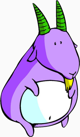 紫色肥胖的白羊座