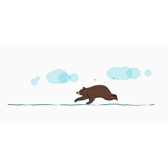 奔跑的熊