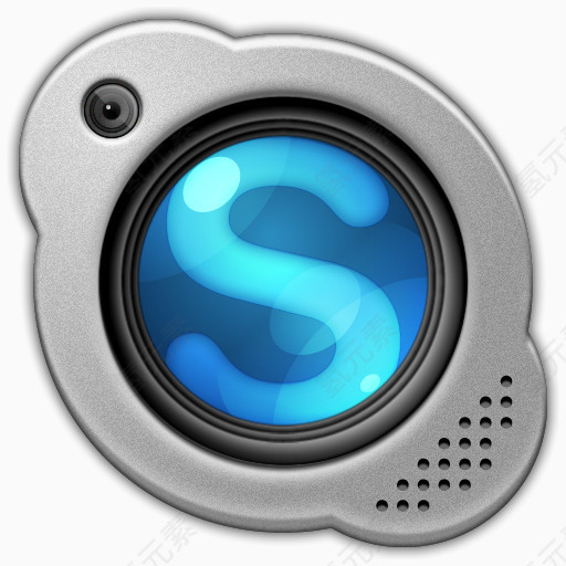 基地相机一般镜头标志SkypeSkype的图标