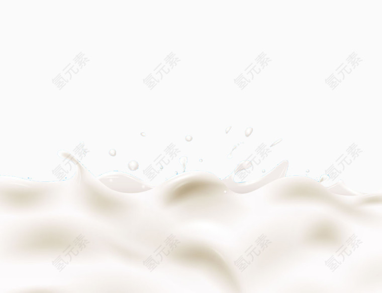 白色牛奶