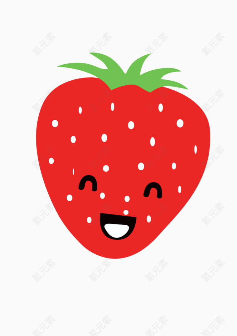 草莓水果卡通