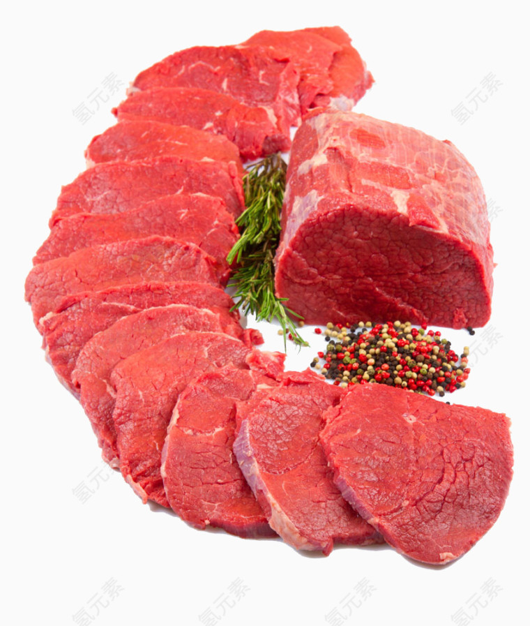 花椒牛肉素材