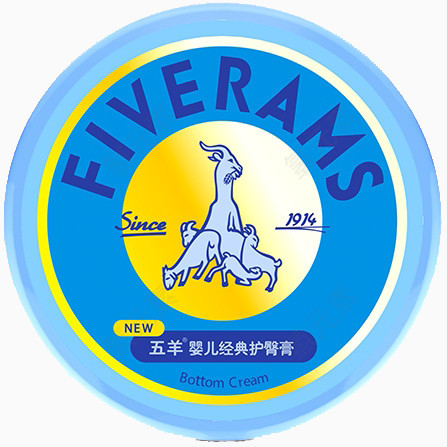 FIVERAMS婴儿经典护臀膏