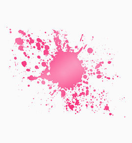 粉色喷溅