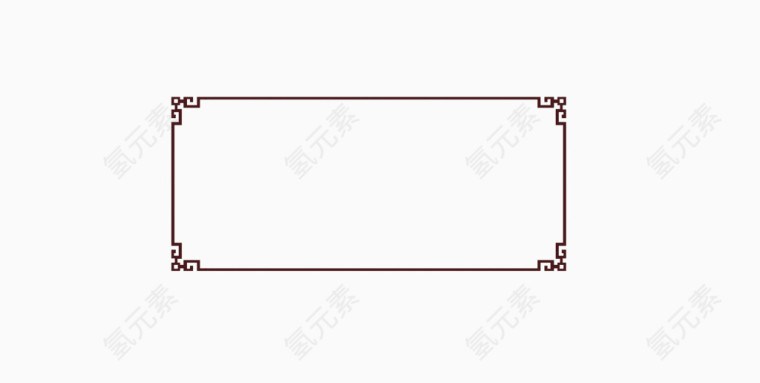 中国风框素材