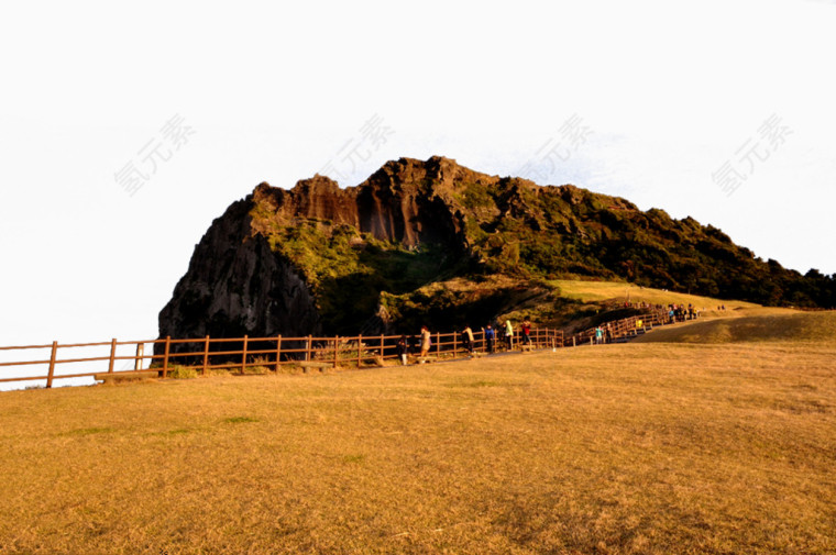 秋季的城山日出峰