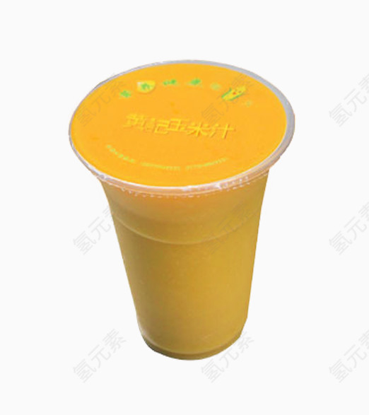 美味的玉米汁素材图片