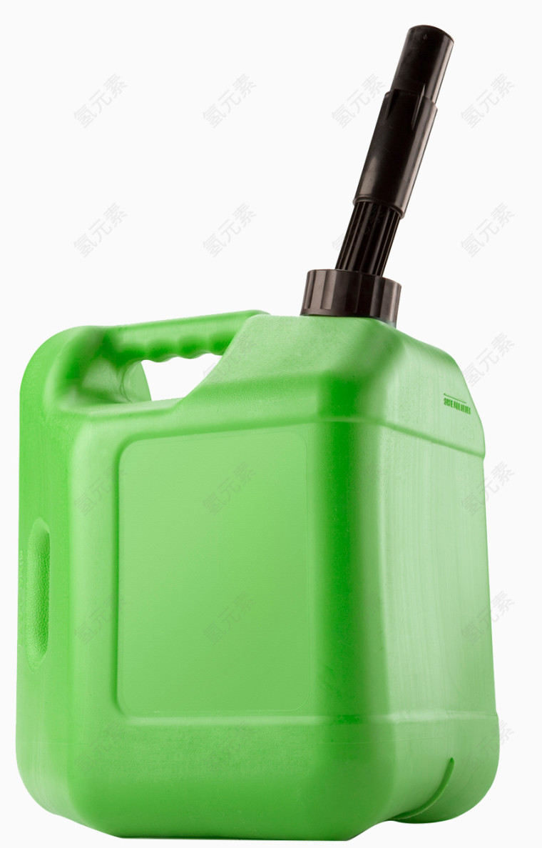 绿色塑料汽油桶