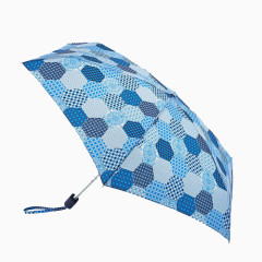 蓝色系几何体雨伞
