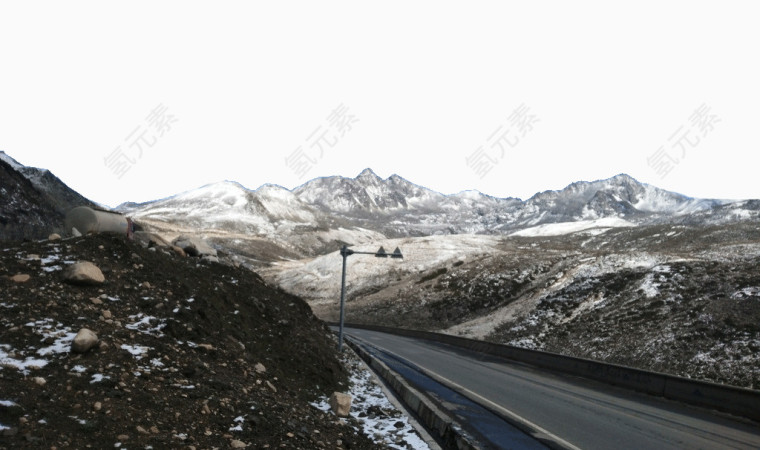 西藏景区米拉山