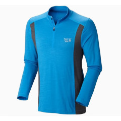 MOUNTAIN HARDWEAR 山浩 男款半拉链长袖T恤-Integral Pro LS Zip T OM5502-