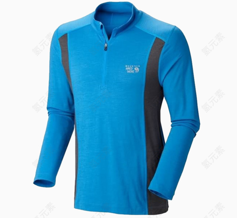 MOUNTAIN HARDWEAR 山浩 男款半拉链长袖T恤-Integral Pro LS Zip T OM5502-