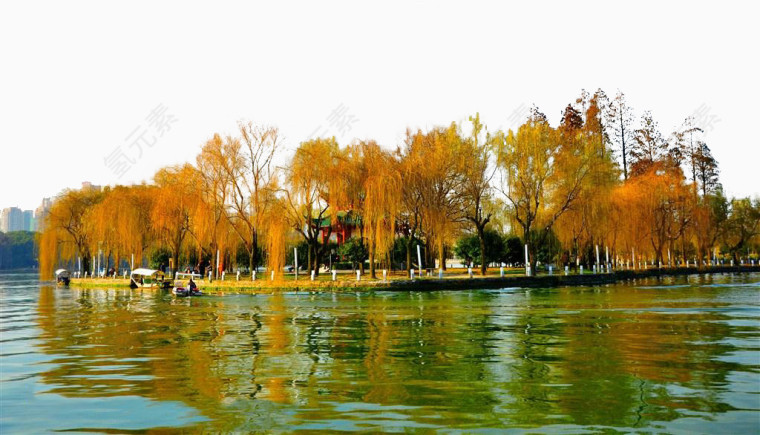 湖北武汉东湖风景写真图
