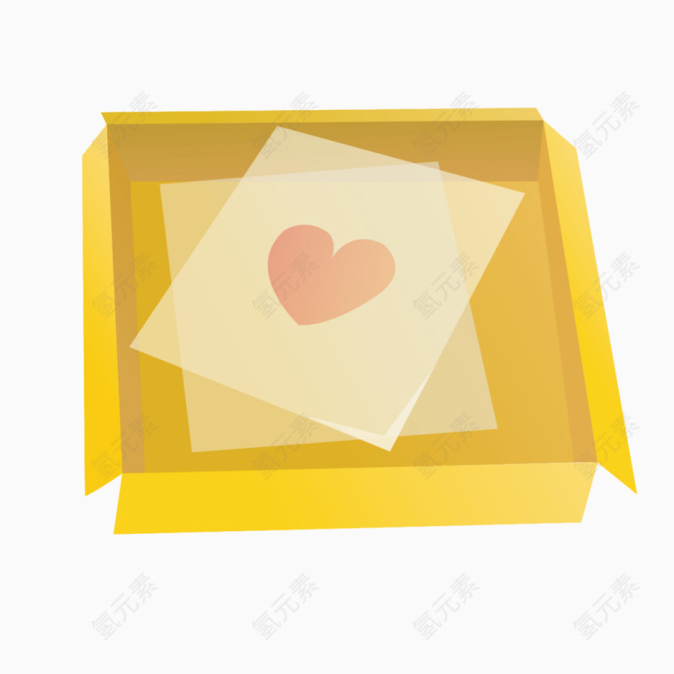 黄色包装盒