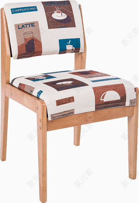 布艺实木椅子
