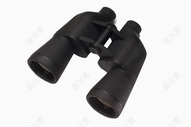 黑色双筒望远镜