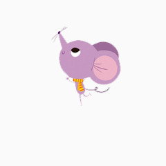紫色老鼠