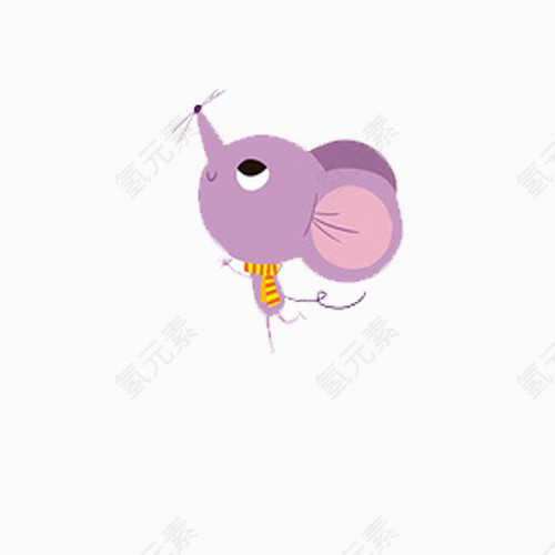 紫色老鼠