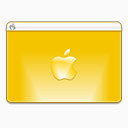 金色魅力苹果电脑图标
