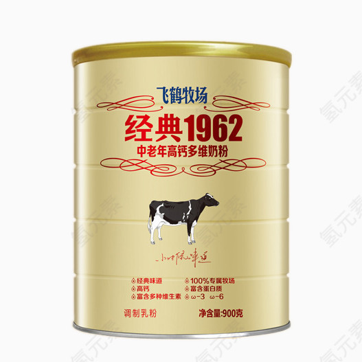 飞鹤牧场经典1962奶粉