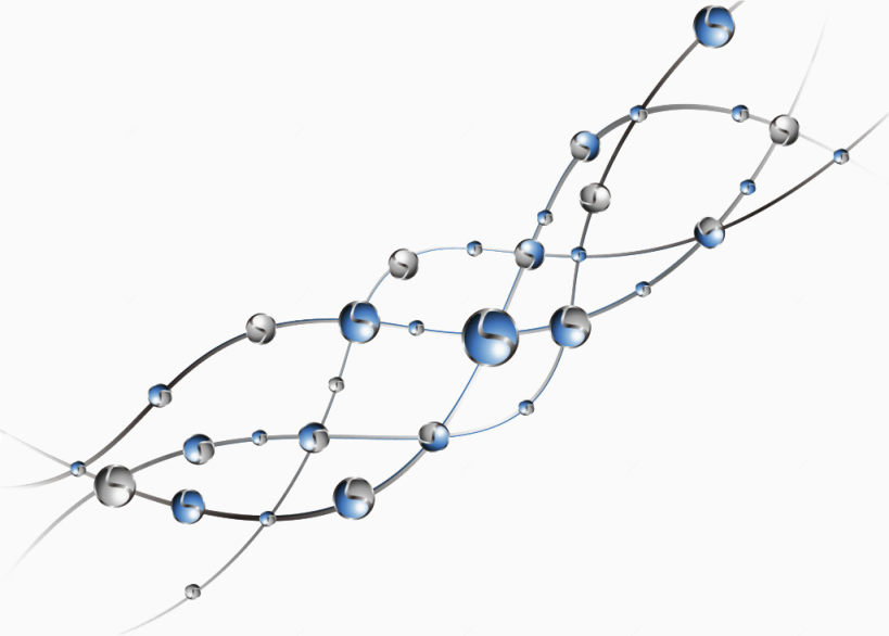 分子结构矢量素材下载
