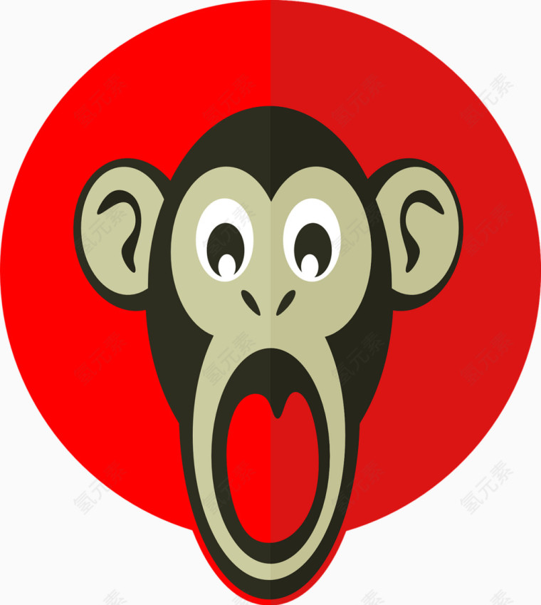 猴子徽章