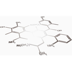 化学底纹背景