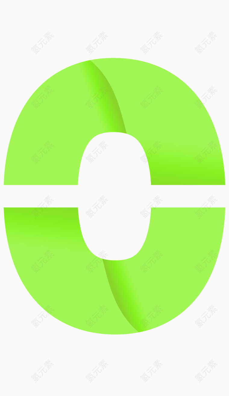 清新绿色logo矢量