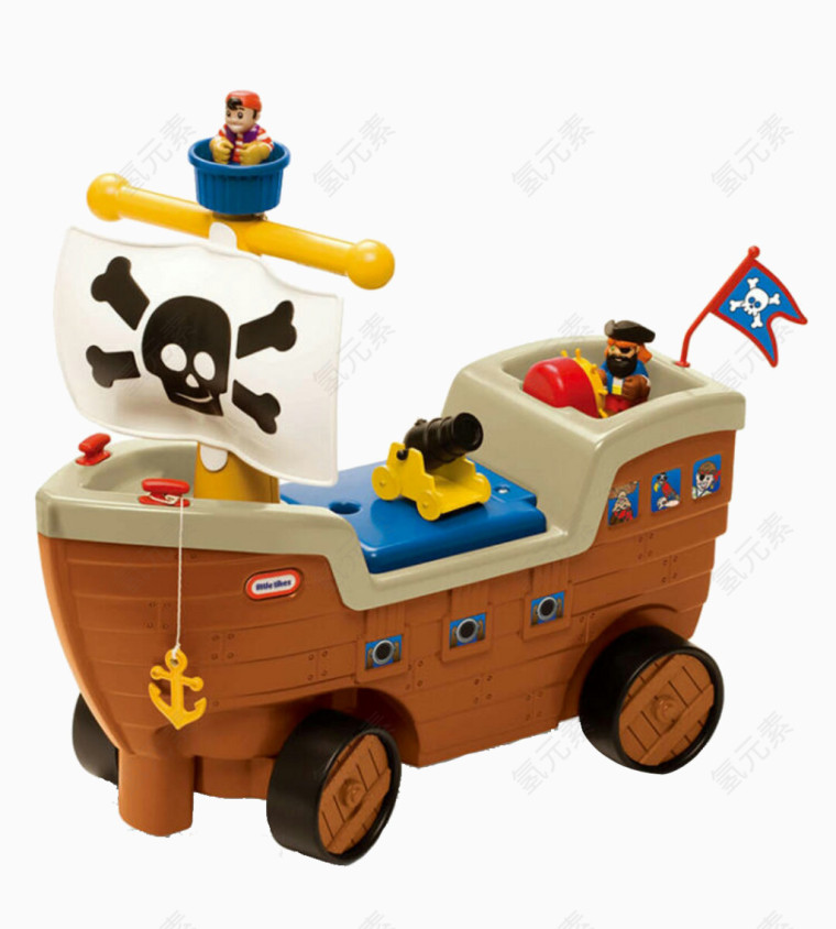 海盗船学步车