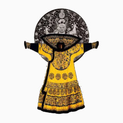 古代皇宫帝王龙袍图案衣服