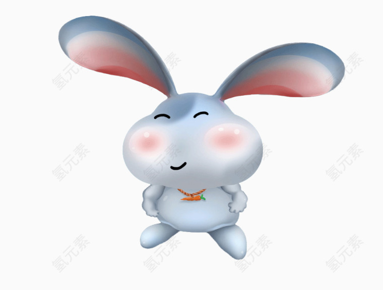 陶瓷小白兔